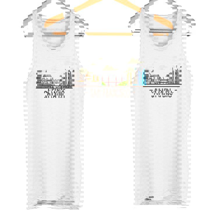 サンフランシスコカリフォルニアアメリカ合衆国-お土産 Usa タンクトップ