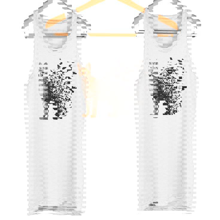 サーバルキャット 長袖tシャツ タンクトップ