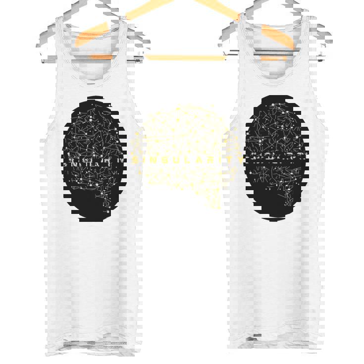 シンギュラリティ 強力ジェネレーティブai人工知能データ 長袖tシャツ タンクトップ