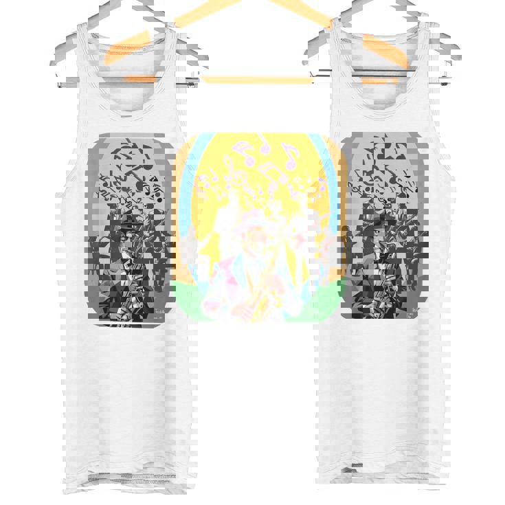 ジャズは タンクトップ