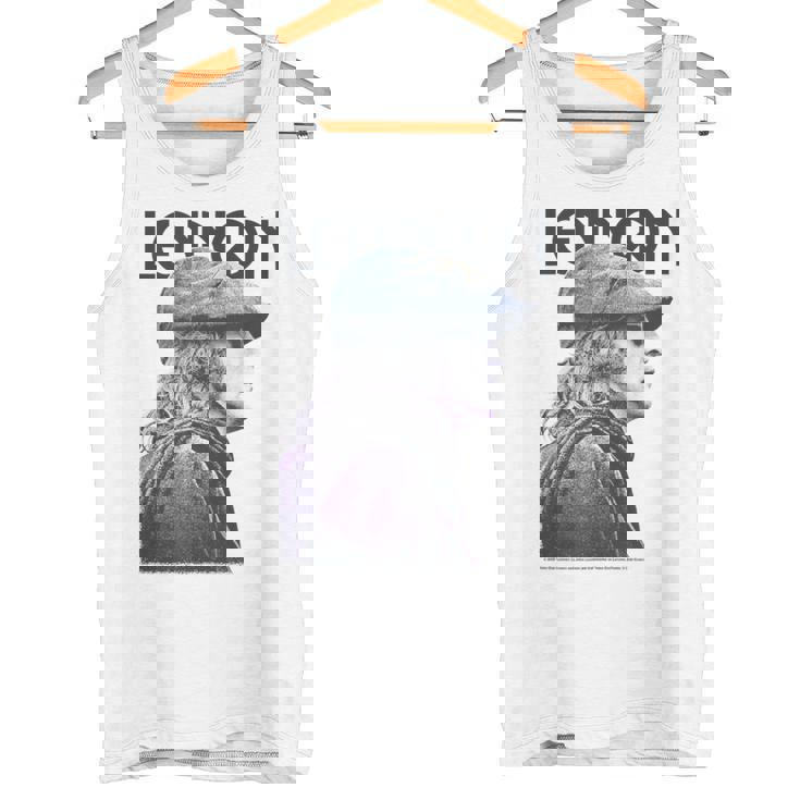 ジョン・レノン 平和な色調の肖像画 タンクトップ