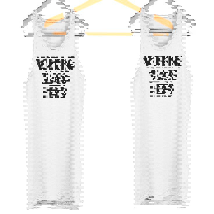 ジョン・ロック平和活動家が着用したワーキングクラスヒーロー。 タンクトップ