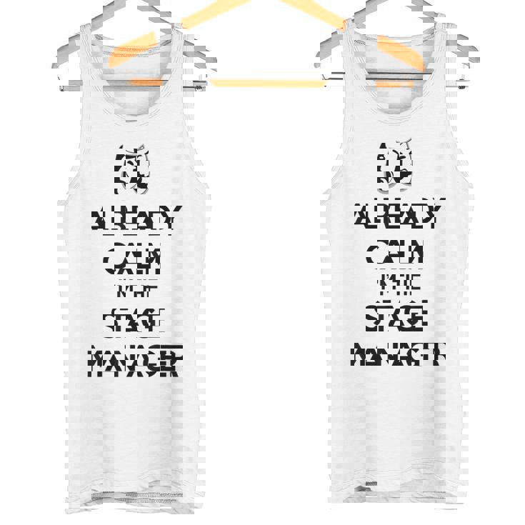 ステージ マネージャー ギフト Already Calm I'mtage Manager タンクトップ