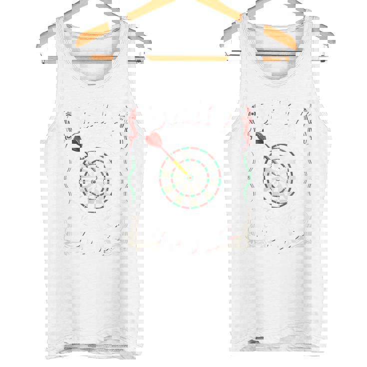 バックプリント ダーツ スポーツ ダーツボード アローダーツクラブ協会 タンクトップ