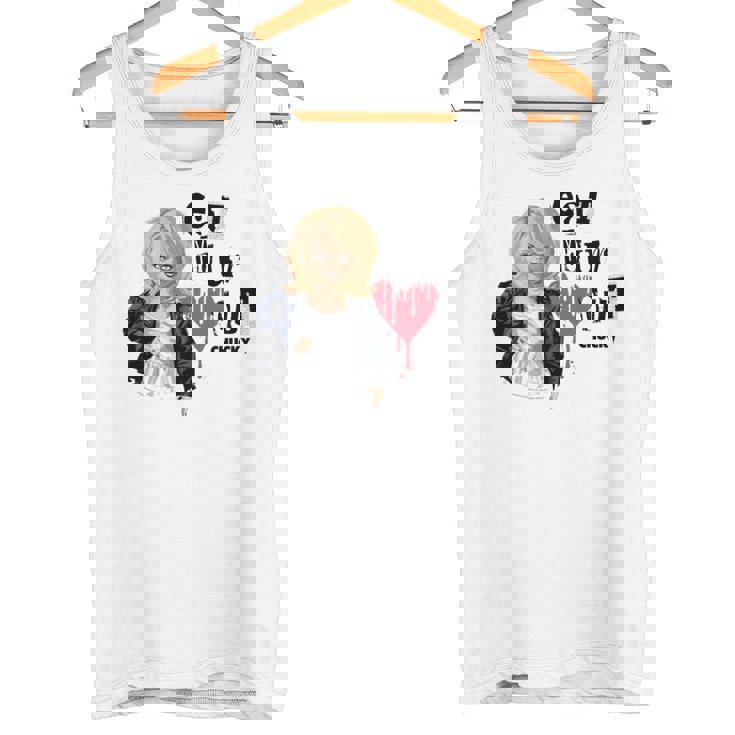 チャッキー・ティファニー・イート・ユア・ハート・アウト・バレンタイン 長袖tシャツ タンクトップ