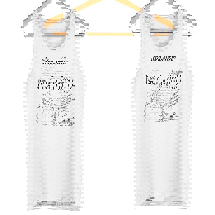 ドレイクの方程式を使用したデザイン エイリアンシビルを探す タンクトップ