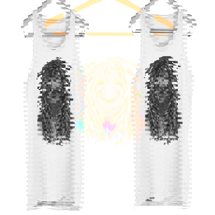 ドレッド ヒップホップ レゲエ 動物 ナマケモノ タンクトップ