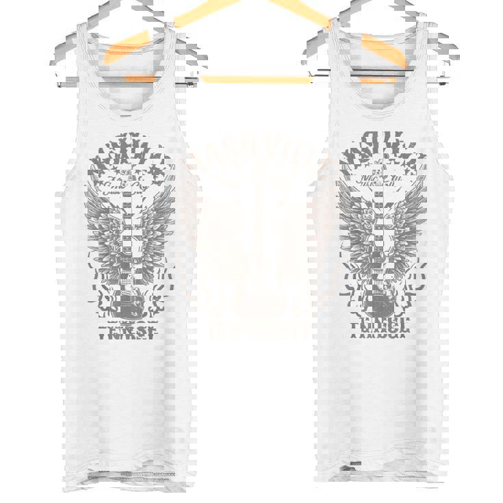 ナッシュビル テネシー ギター カントリーミュージック シティ レディース メンズ キッズ タンクトップ