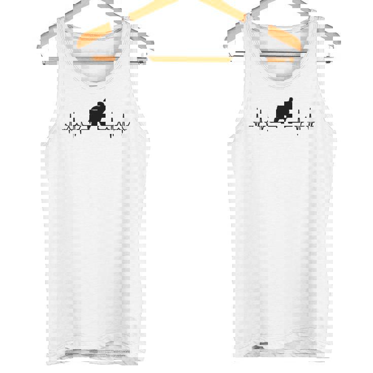 ハートビートドッグ-Ecgパルスビアデッドコリー タンクトップ