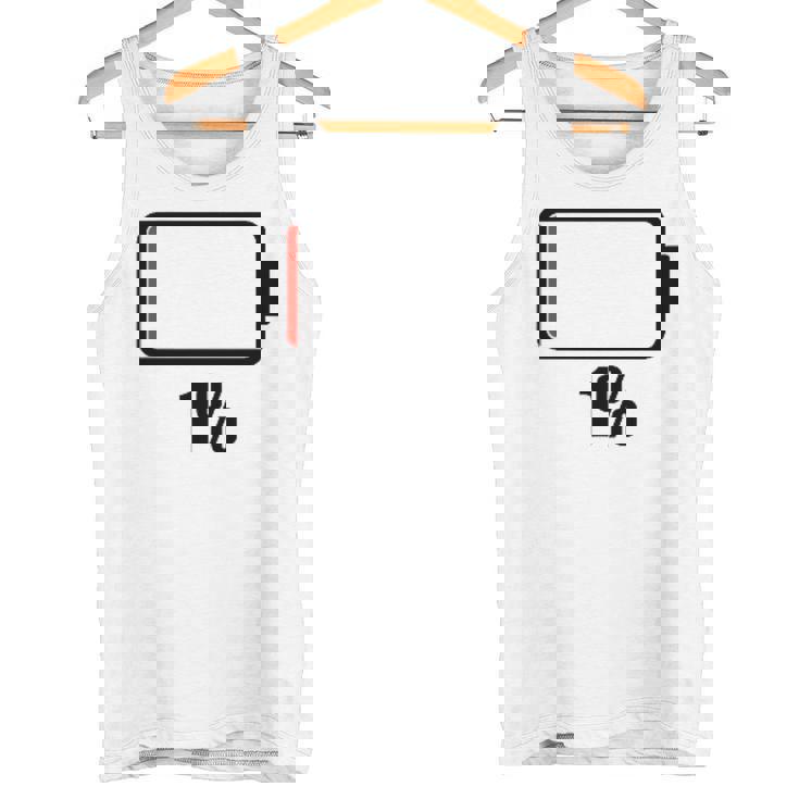 バッテリー1シャツ残り1バッテリーデッドシャツのバッテリー残量が少なくなりました。 タンクトップ