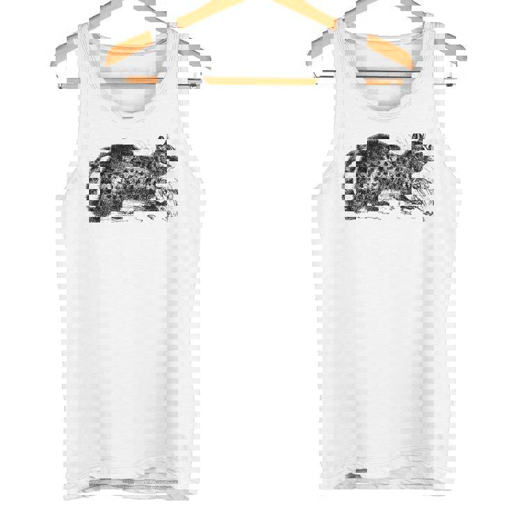 パームシベット アニマルプリント タンクトップ