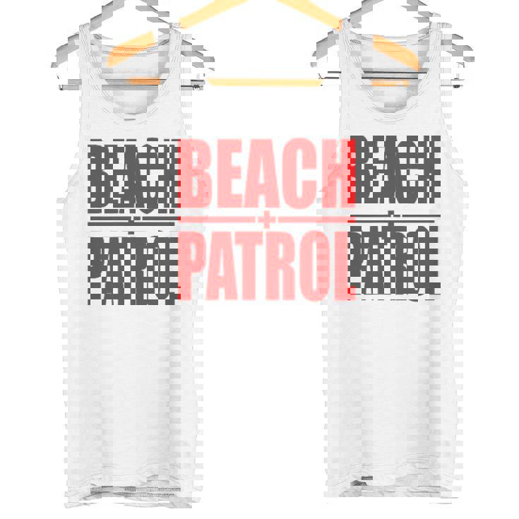 ビーチパトロール サーフ レスキュー ライフガード タンクトップ