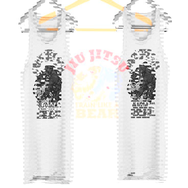 ブラジリアン柔術 Bjj クマのように訓練する 長袖tシャツ タンクトップ