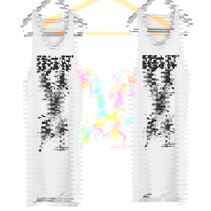 ブレイキン 面白いtシャツ ブレイクダンス おもしろtシャツ ダンス メンズ 文字入り おもしろ おもしろい タンクトップ
