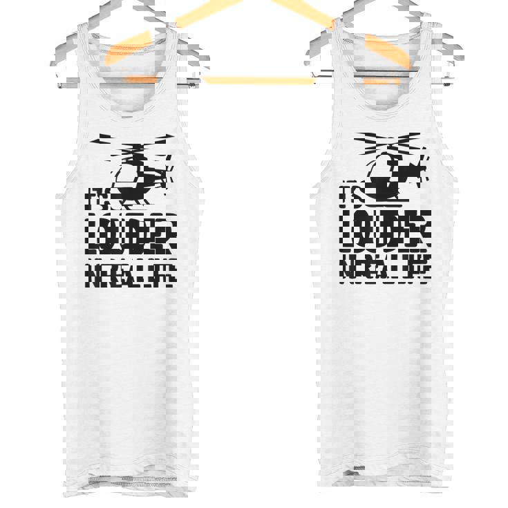 ヘリコプター 空中乗組員 実生活ではより大きな音色 タンクトップ