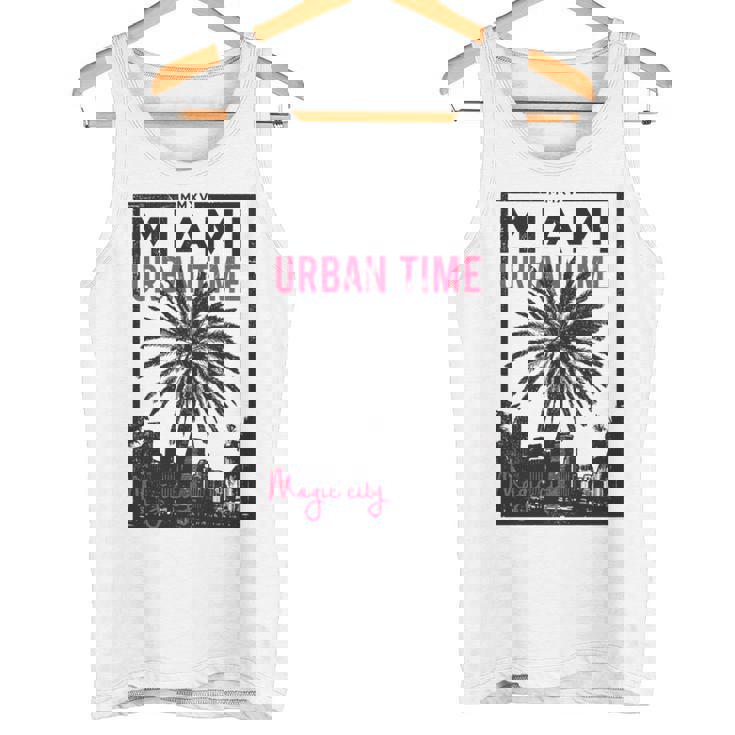 マイアミマジックシティビーチシャツ フロリダ愛好家向け 長袖tシャツ タンクトップ