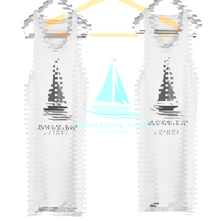ムーンストーンビーチ カリフォルニア ヨットお土産 タンクトップ