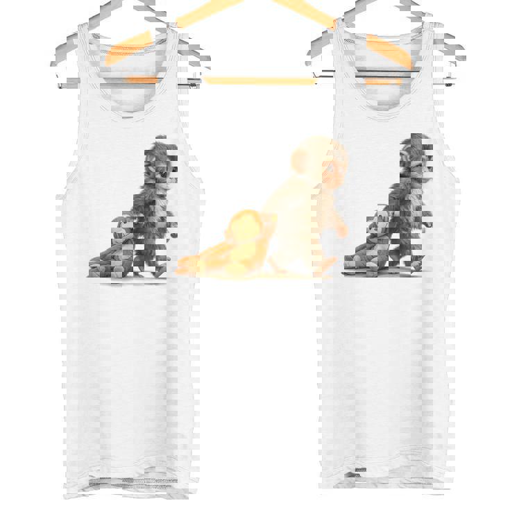 モンキーパンチ ベビー マカク リトルパンチ ビッグ キュート ラブ ぬいぐるみ タンクトップ