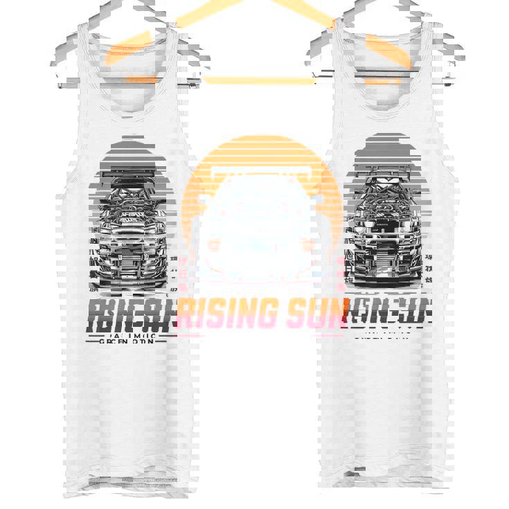 レトロ ヴィンテージ ジャパニーズjdm 東京ジャパン ドリフトレーシング サンカー タンクトップ