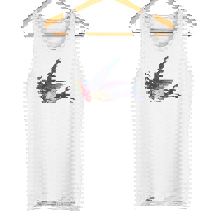 レトロ レディース ヴィンテージ メンズ ツバメ タトゥー デザイン タンクトップ