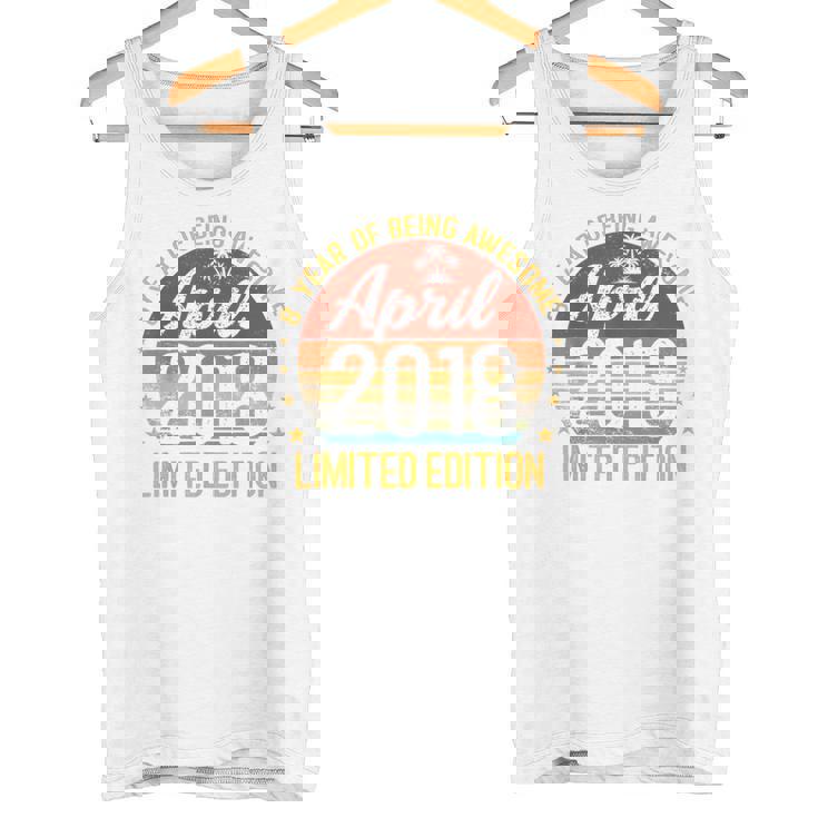 レトロ2018年3月限定版 8歳8歳の誕生日 タンクトップ