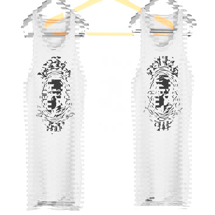 レトロバーバーショップシャツ バーバーtシャツ メンズ タンクトップ