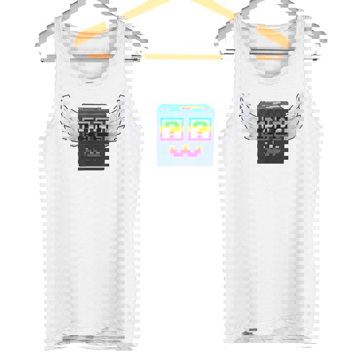 ロックスゲーム内でブレインロットゴッドラッキーブロック4頭脳を盗む タンクトップ