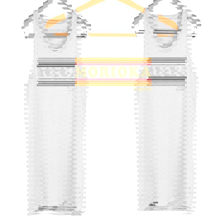 ヴィンテージ 80年代 盛岡 日本 レトロ グラフィック タンクトップ