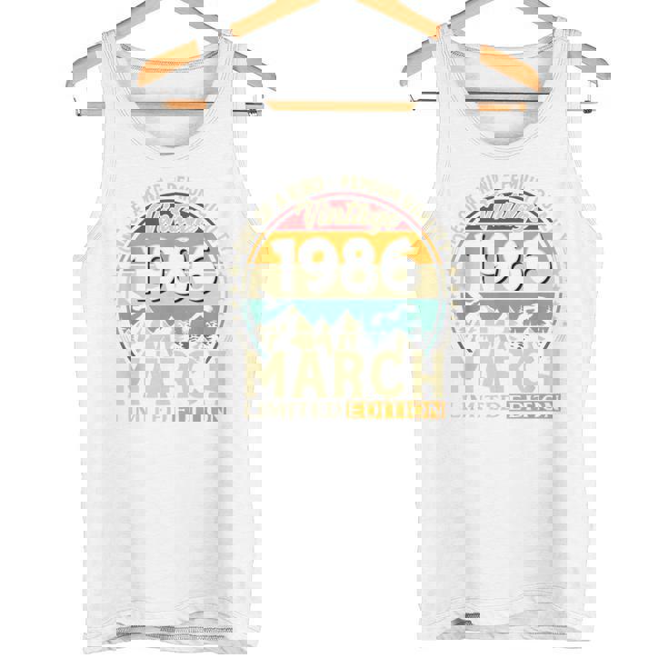 ヴィンテージカー 1986 年3月 40 歳の誕生日 1986 年のクラシックカー タンクトップ