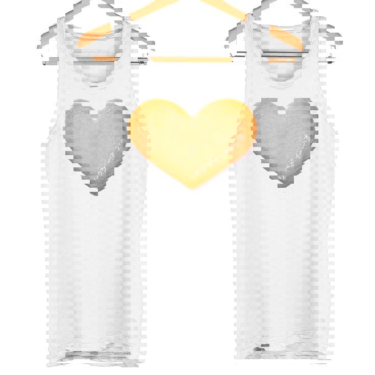 大きなハートのクッキー タンクトップ