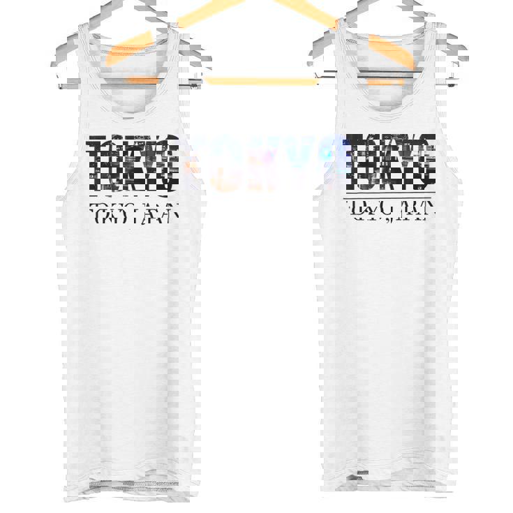 東京ジャパン メンズ レディース シティデザイン タンクトップ