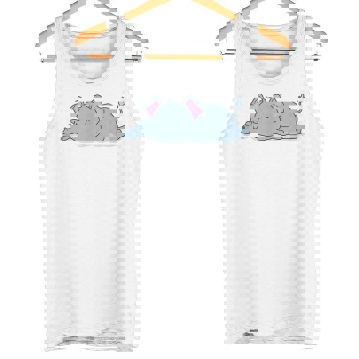 眠っている象 タンクトップ