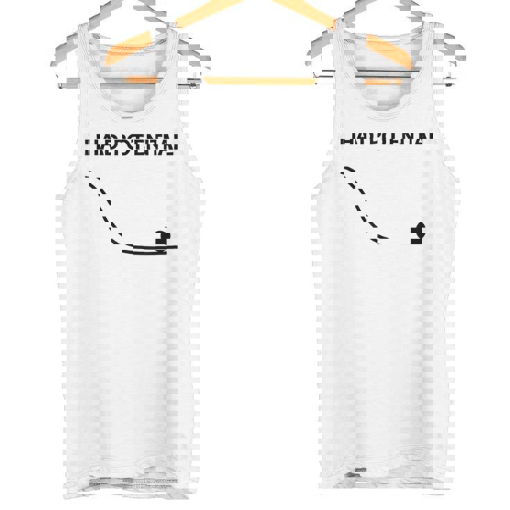 私には面白い物理学の可能性があった タンクトップ