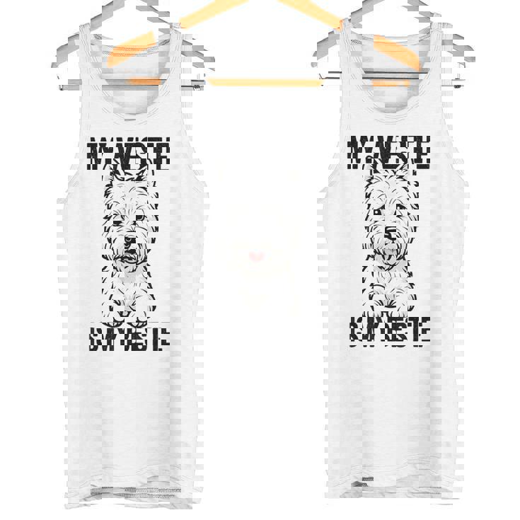 私のウェスティは私のベスティー タンクトップ