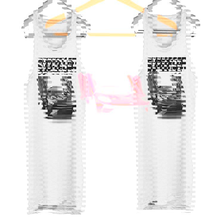 素敵なエキゾチックなスーtシャツ。スポーツカー愛好家に最適。 タンクトップ