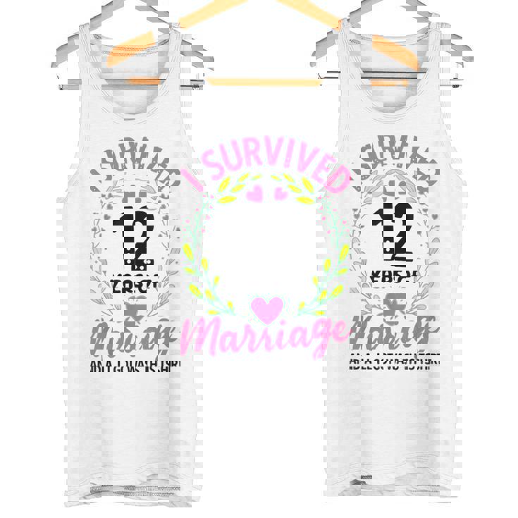 結婚12年 結婚12周年 タンクトップ