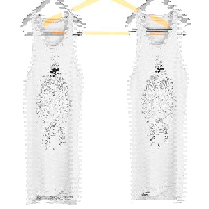 総合格闘技マスター、バックプリント タンクトップ