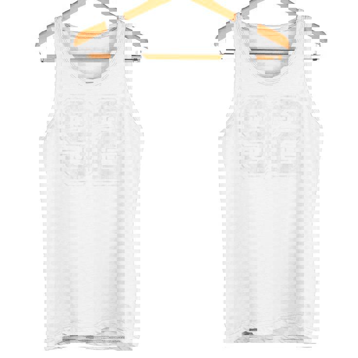 背面に92番。 タンクトップ