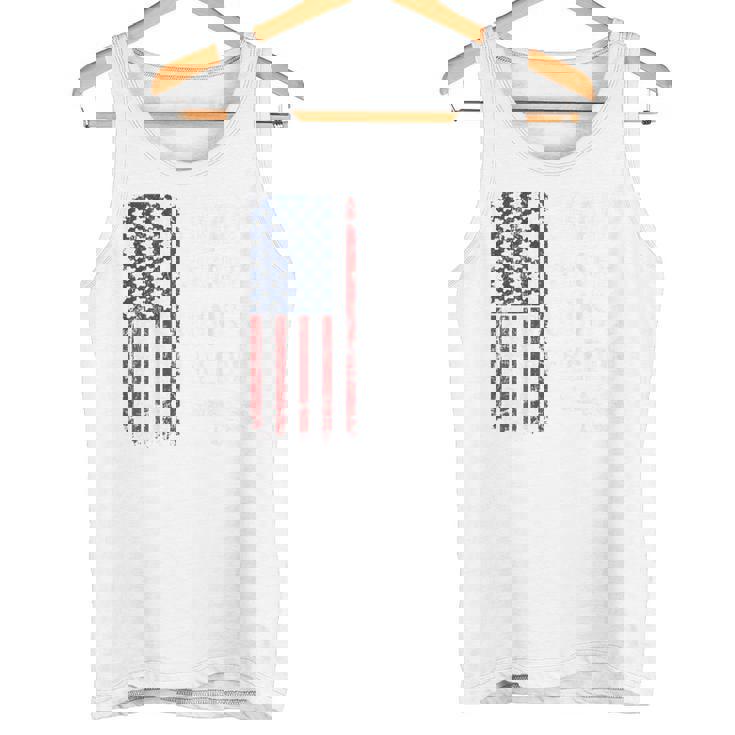 葉巻ウィスキーガン&フリーダム アメリカ国旗 7月4日 バック タンクトップ