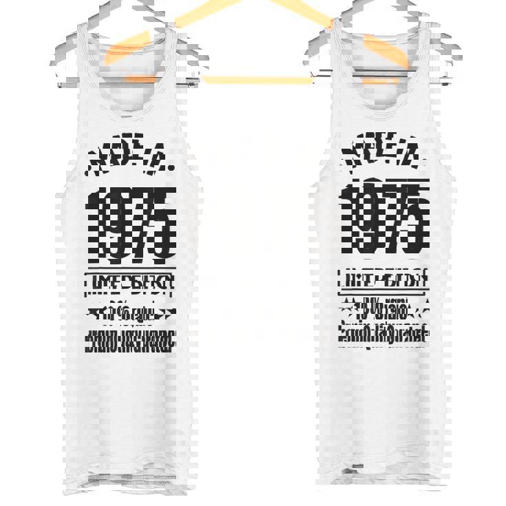 限定版 1975年 誕生日 1975年 1975年生まれ タンクトップ