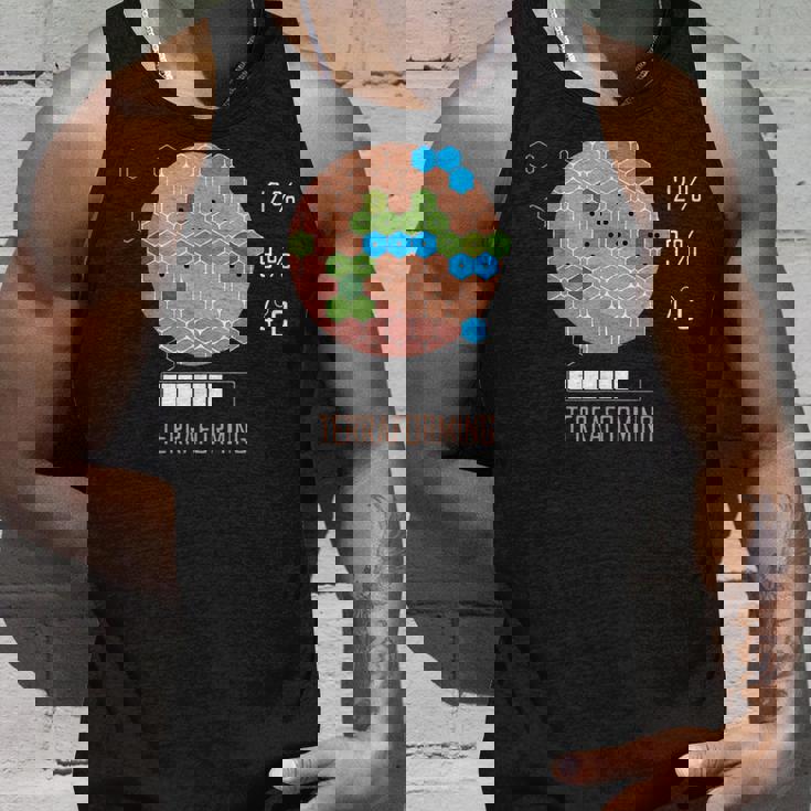 16 Bit Mars Is Terraforming シャツ ボードゲーム タンクトップ 彼への贈り物