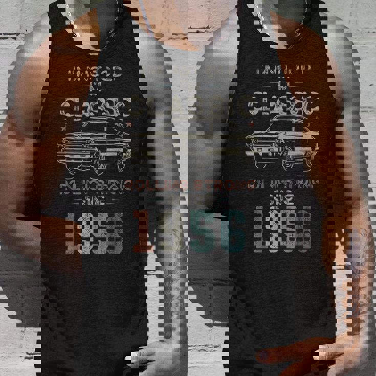 1956年生まれ、70歳の誕生日 クラシックカー タンクトップ 彼への贈り物