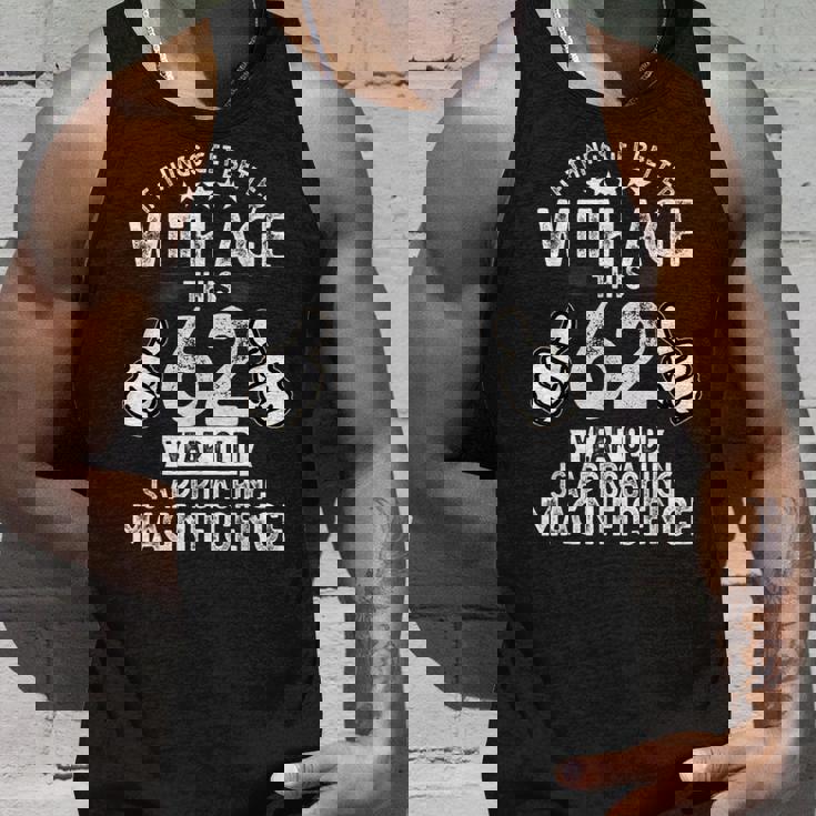 1961年生まれの男性の面白い62歳の誕生日 第62章 タンクトップ 彼への贈り物