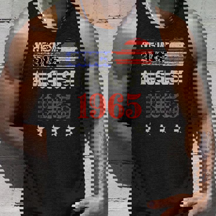 1965年以来素晴らしいヴィンテージアメリカ国旗クラシック1965年8月。 タンクトップ 彼への贈り物