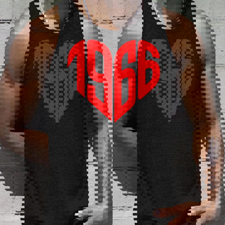 1966 ハート ヴィンテージ 1966年製 ハート型 還暦祝い タンクトップ 彼への贈り物