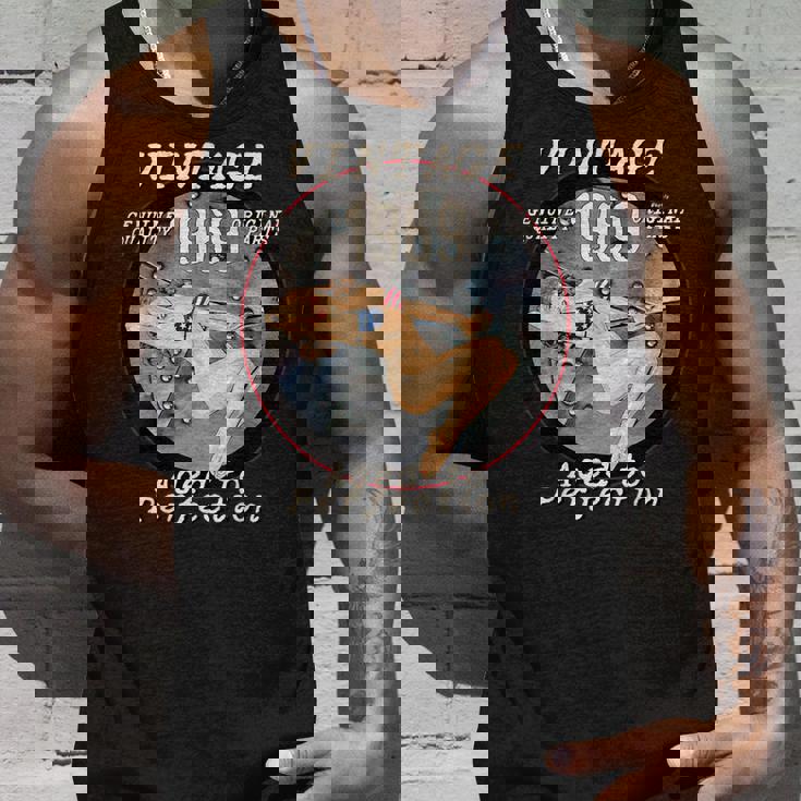 1969 ボンバーノーズアート ホットピンナップ 52歳の誕生日ギフト アンティーク調 タンクトップ 彼への贈り物