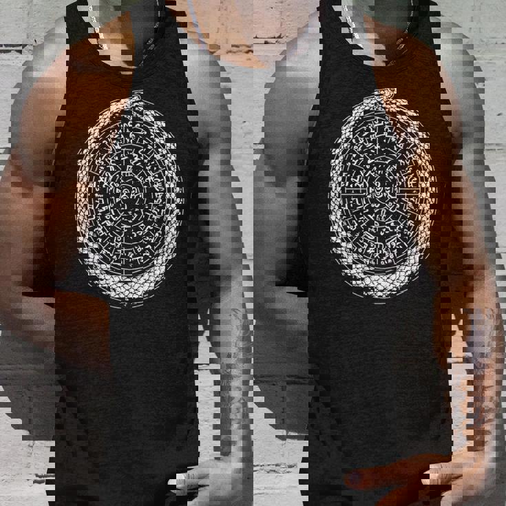 2025年 巳年 龍体文字フトマニ図 長袖tシャツ タンクトップ 彼への贈り物