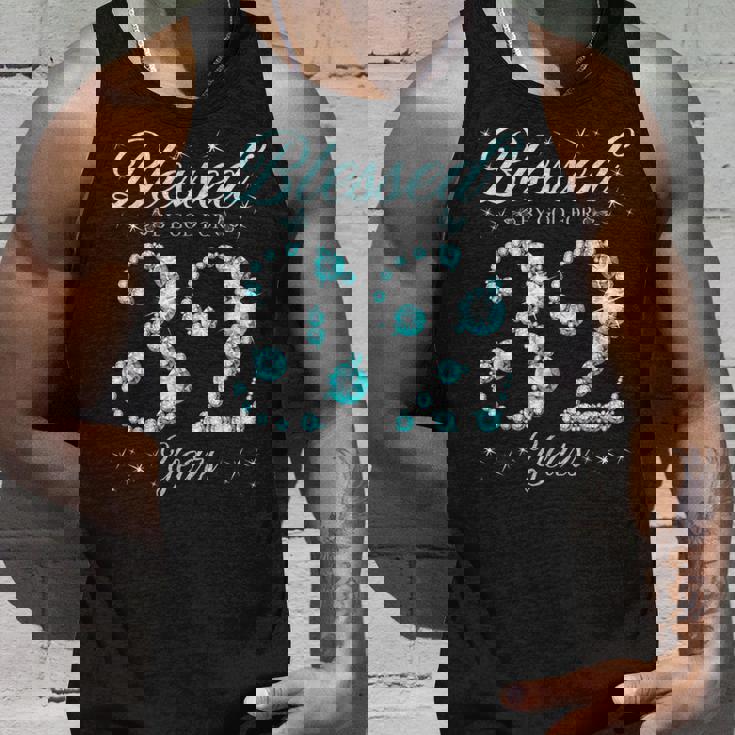 32歳の32歳の誕生日bデーパーティーに神に祝福されて タンクトップ 彼への贈り物