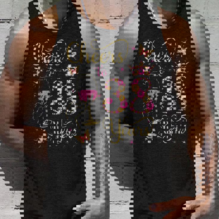 38歳、38歳の女王の誕生日、38歳の誕生日に乾杯。 タンクトップ 彼への贈り物