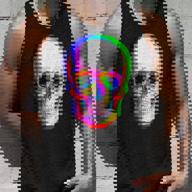 3Dスカル。 タンクトップ 彼への贈り物